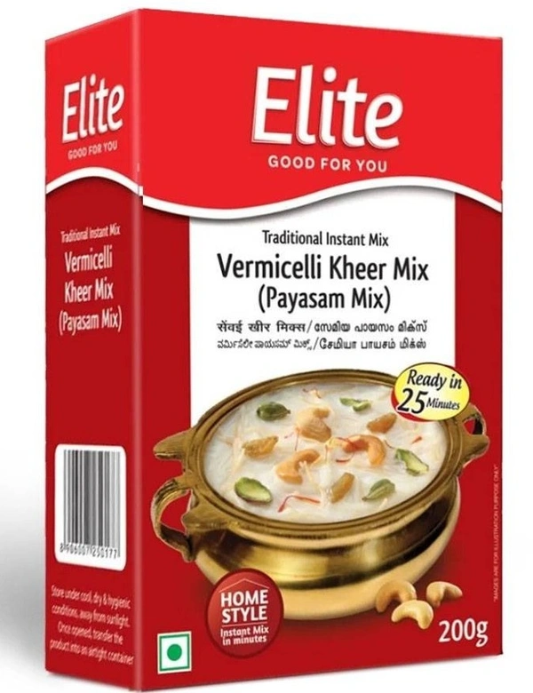 Elite Vermecelli Kheer Mix (Payasam Mix), 200g - 200g