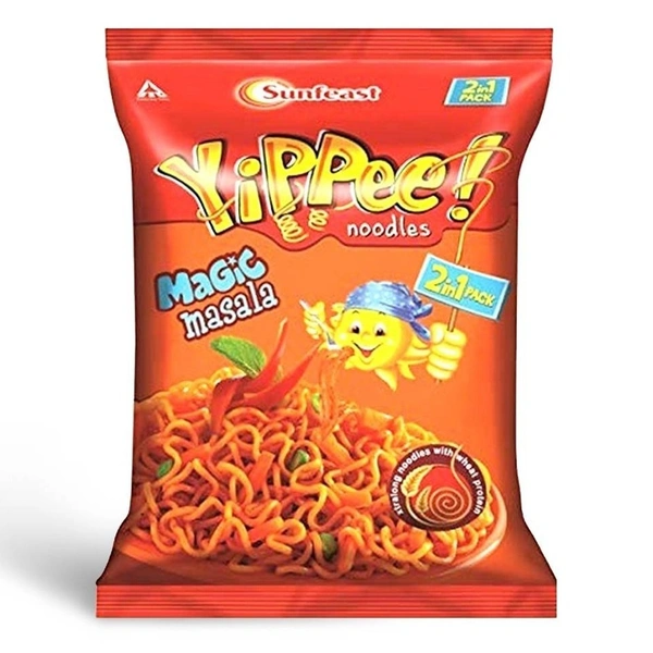 Sunfeast Yippee Noodles Magic Masala Pouch, 67.5g - 67.5g