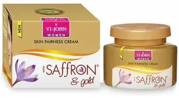 Vi-john Vi-John Women Skin Fairness Cream With Saffron / Gold, 50g