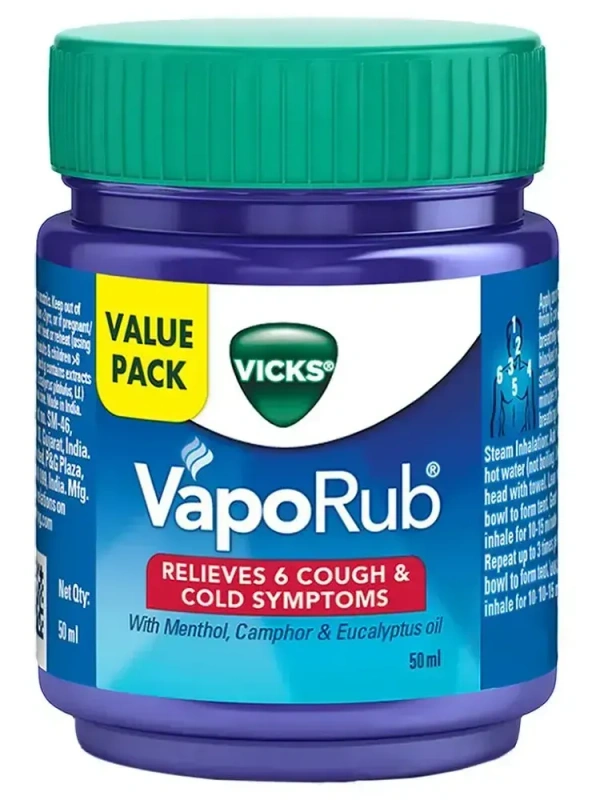 Vicks Vaporub Balm, 50 ml - 50 ml
