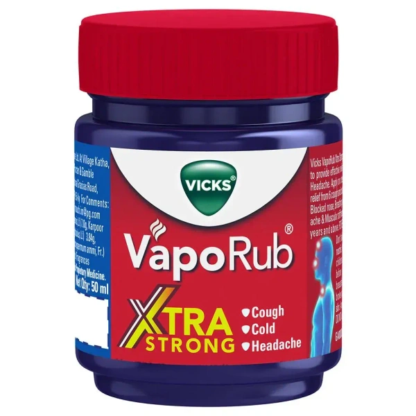 Vicks Vaporub Xtra Stong Tub, 50 ml - #REF!
