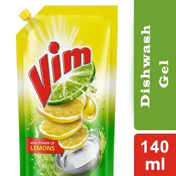 Vim Concentrated Gel Lemon, 140 ml - 140 ml