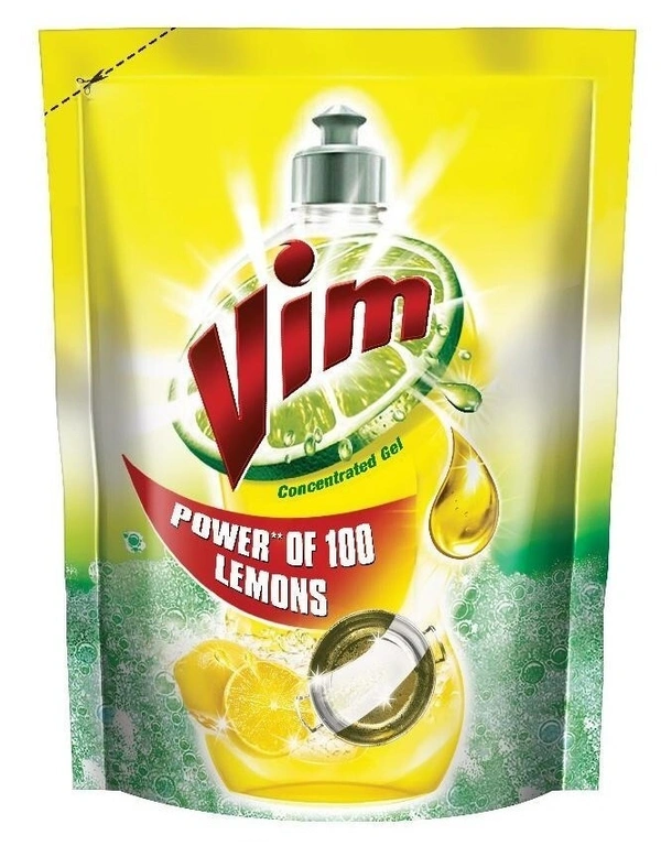 Vim Dish Gel Yellow, 225 ml - 225 ml
