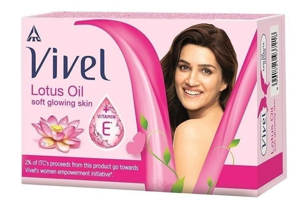 Vivel Lotus Oil Bathing Soap, 100g - 100g