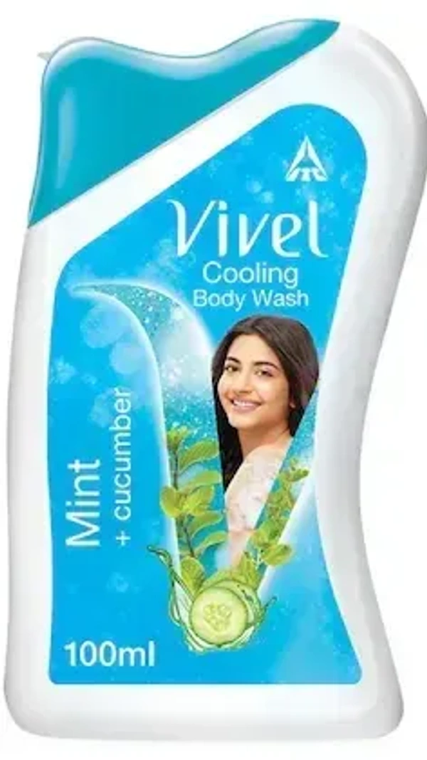 Vivel Body Wash Mint Cucumber, 100 ml - 100 ml