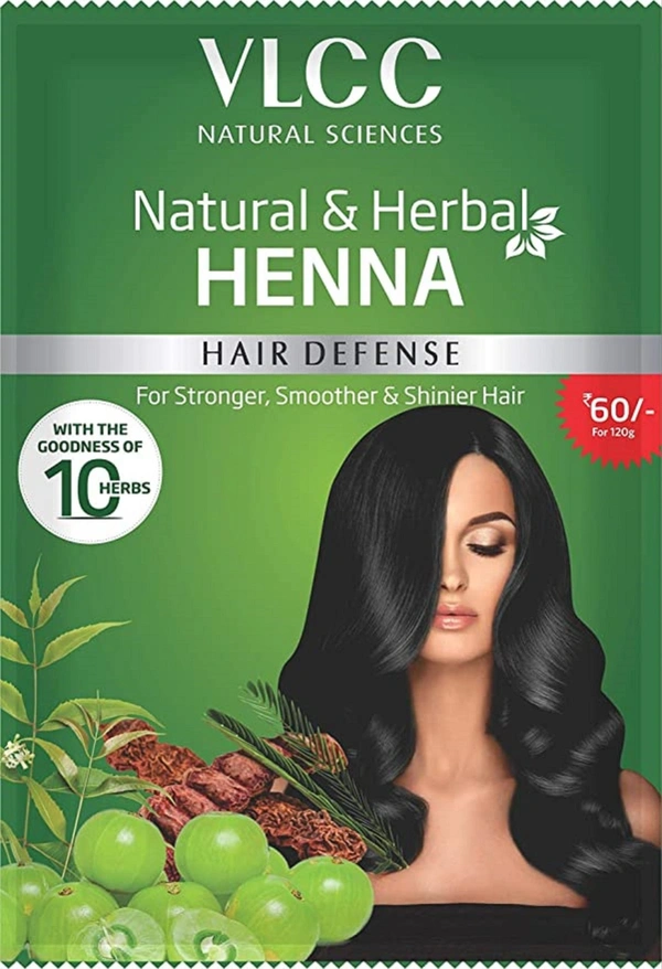 Vlcc VLCC Natural And Herbal Henna, 120g - 120g