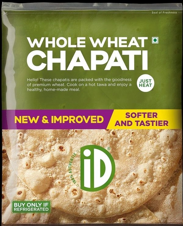 Id ID Fresh Food Wholewheat Chapati, 10 pcs - 10 pcs