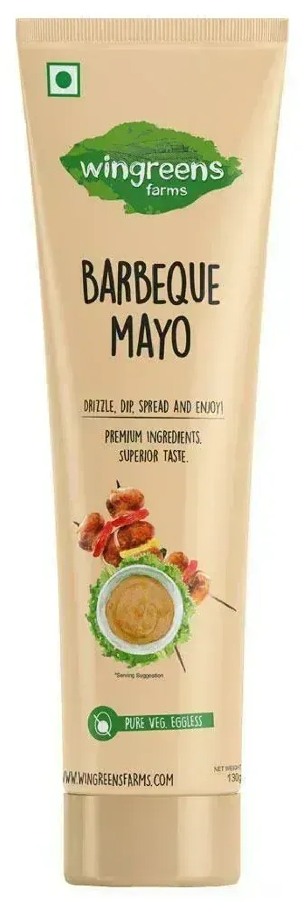 Wingreens Barbeque Mayo, 130g - 130g