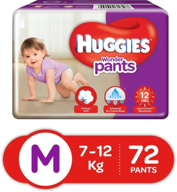 Huggies Wonder Pants M Nos 7-, 2Nos - 2Nos