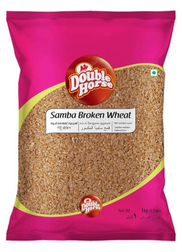 Double Horse Samba Broken  Wheat, 1 kg