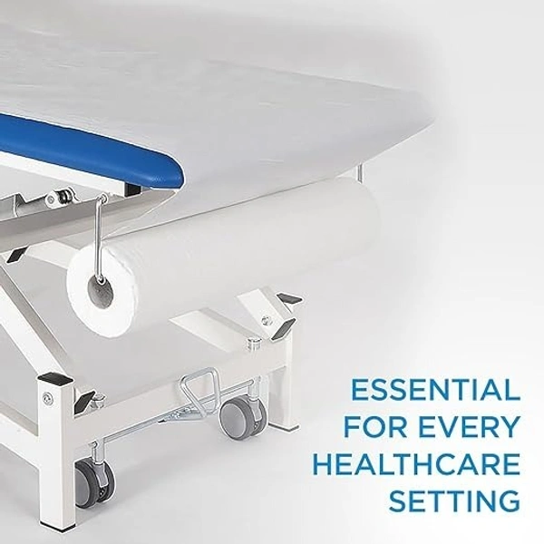 Pepcare Bed Roll for Hospitals, Salons & Spa | Disposable Tissue Rolls | Pack of 2, 60 cm*100 Mtr ,2 kg Per Roll