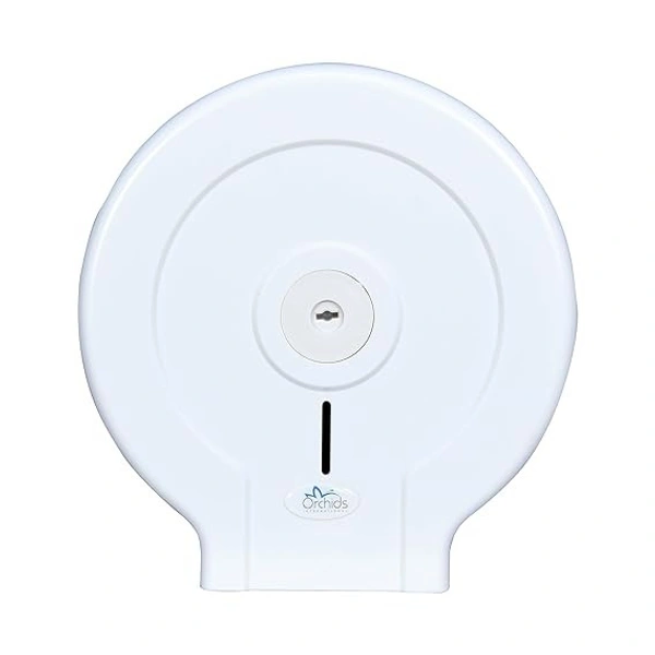 Pepcare ABS Wall Mounted Jumbo Tissue Roll Dispenser for Hotel, Washrooms, Commercials, Kitchen - White