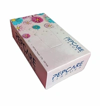 PEPCARE 2 Ply Soft Face Facial Tissues Napkins For Men's & Women's (100 Pulls in Each Box)(Pack of 3) - White