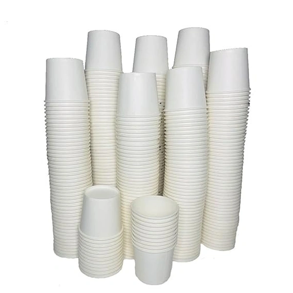 Paper Cups 150 ML (Pack of 100 Pieces) Paper Cups for Tea/Coffee/Espresso hot & Cold Drinks for Parties