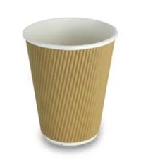 Ripple Paper Cup 250 ml - Pack of 50 - 250 ml