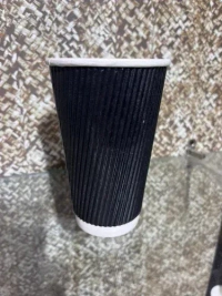 Ripple Paper Cup 250 ml - Pack of 50 - 250 ml