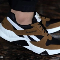 Men's Wear comfy Sneakers  - Red, Blue, Brown, Black, All size available