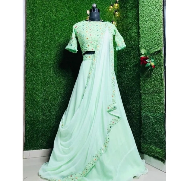 Western Lengha - light posts green, S,M,L,XL,XXL