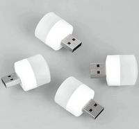 Generic  USB LED LAMP NIGHT LIGHT, PLUG IN SMALL LED NIGHTLIGHT MINI PORTABLE FOR PC AND LAPTOP. - Golden Tainoi