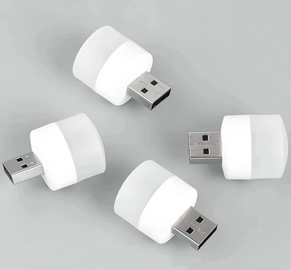 Generic  USB LED LAMP NIGHT LIGHT, PLUG IN SMALL LED NIGHTLIGHT MINI PORTABLE FOR PC AND LAPTOP. - Golden Tainoi