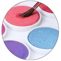  Painting Water Color Kit - 12 Shades and Paint Brush (1Pcs )