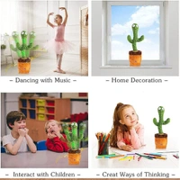 Dancing Cactus Rechargeable Cactus Plush Toys