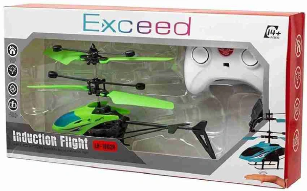 Exceed Remote Control Helicopter Toy - Green