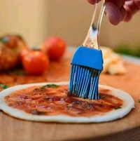 Oil Brush Silicone Spatula And Pastry Brush Special Brush For Kitchen Use ( 1 Piece) 