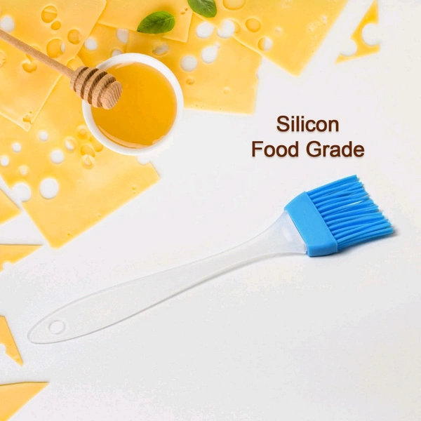 Oil Brush Silicone Spatula And Pastry Brush Special Brush For Kitchen Use ( 1 Piece) 