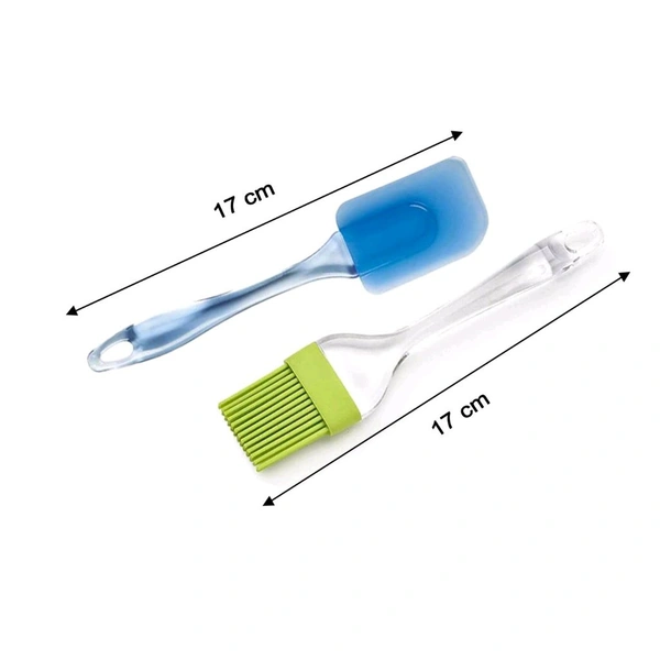 Spatula And Pastry Brush For Cake Mixer  1 Set (.2 Piece) 