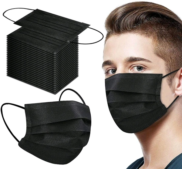 Premium Quality Black Surgical Mask 