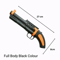 Short Gunn Type toy Gun ( Black ) 