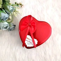 BIG Heart Design , Flower with a Teddy . - big size in comparison to SKU-0101, RED