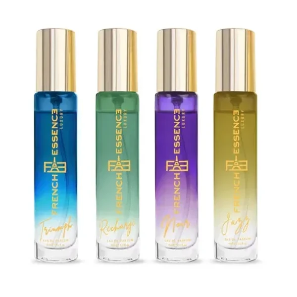 Luxury Perfume Gift Set For Men - 4 x 15mls - 15ml X 4