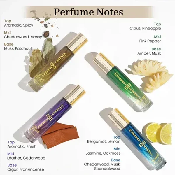 Luxury Perfume Gift Set For Men - 4 x 15mls - 15ml X 4