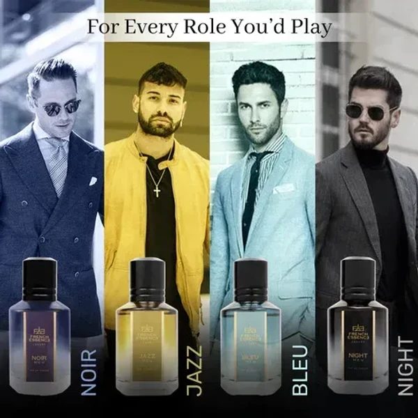 Men's Luxury Perfume Gift Set - 4 x 25mls - 25ml X 4