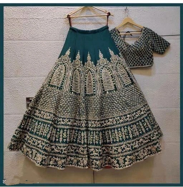Embroidery Lehnga - Unstitched