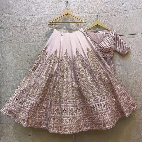 Embroidery Lehnga - Unstitched 