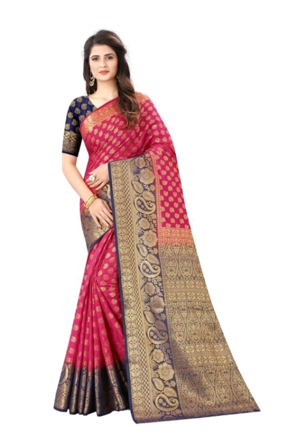 Banarasi Cotton silk saree