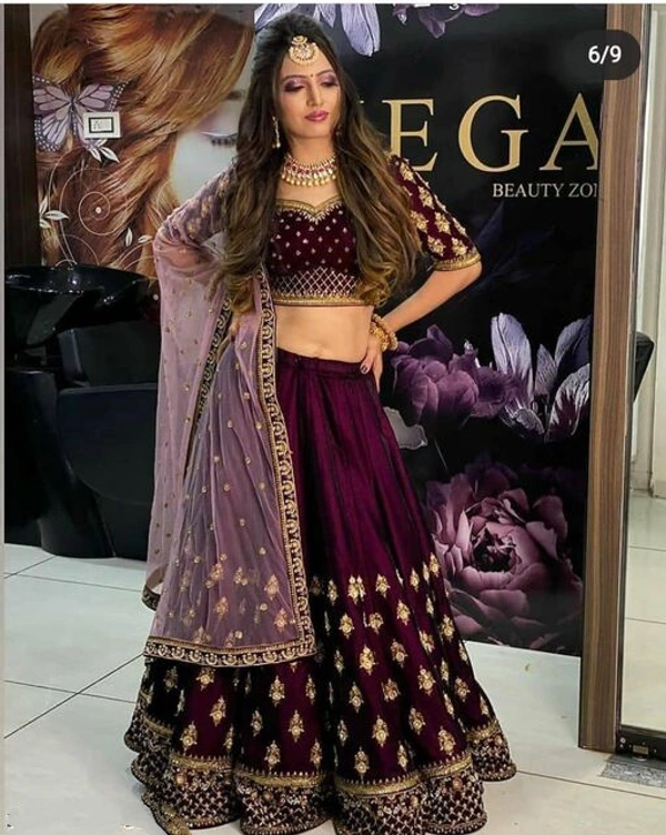 Bridal Lehnga - Unstitched