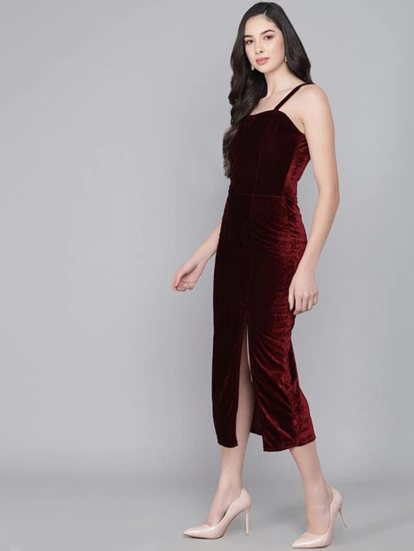 Western Velvet Dress - S
