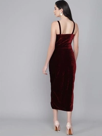 Western Velvet Dress - L