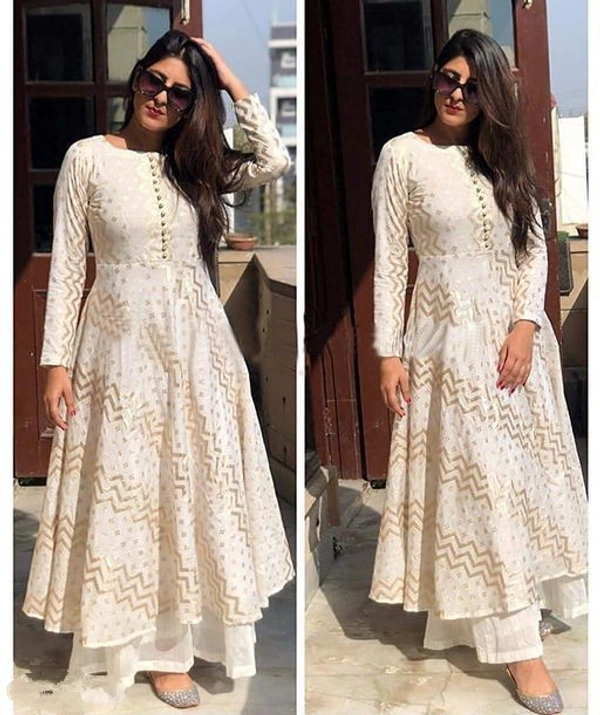 Kurta And Plazoo Set - XXL