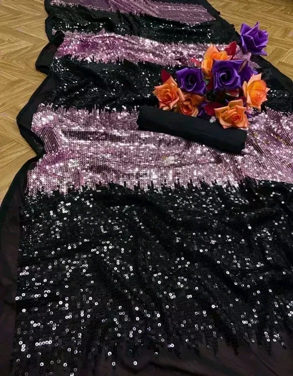 Sequence Work Saree