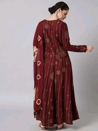 Beautiful Gown With Dupatta  - M
