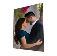 Portrait Acrylic Photo Frame - Black