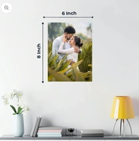 Portrait Acrylic Photo Frame - Black