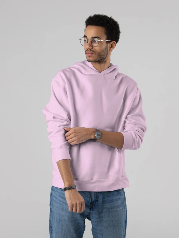 Hooded Sweatshirt - Light Pink