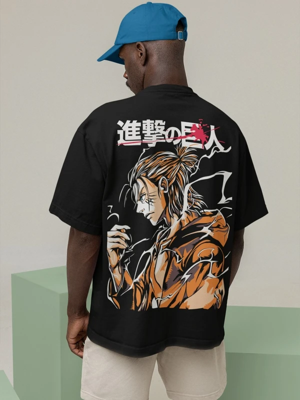 Stun Life Co. Men Oversized - Forever Anime Lover - Black, XS, All India Delivery in 3-5 Days, 7 Days Easy Returns