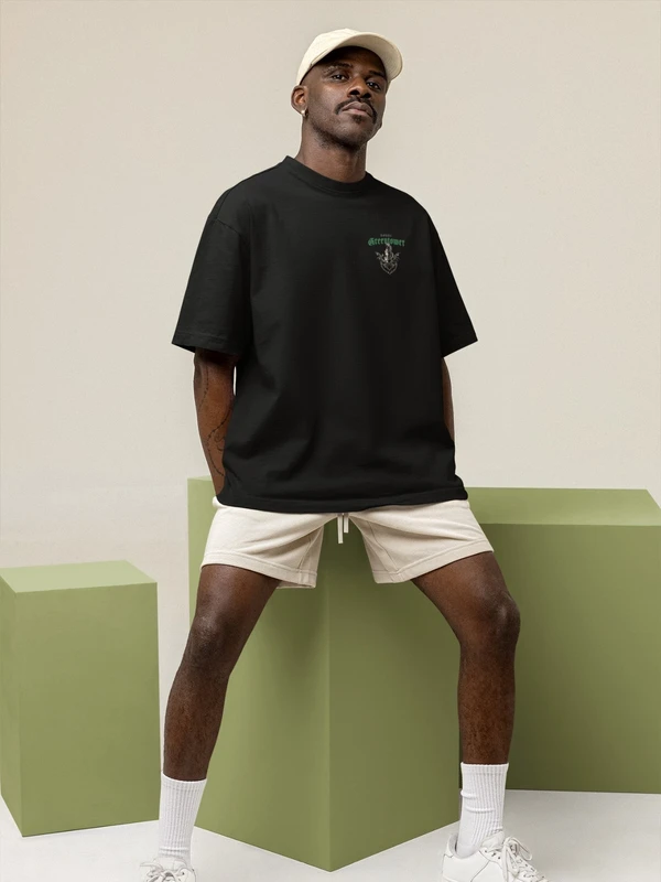 Stun Life Co. Men Oversized - House Greentower - Black, XS, All India Delivery in 5-7 Days, 7 Days Easy Returns